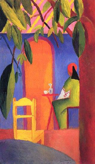 August Macke Turkisches Cafe (II) China oil painting art